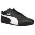 thumbnail image 2 of PU & MA Speedcat Shield Leather Lace Up Mens Black Sneakers Casual Shoes 38705402, 2 of 6