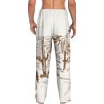 thumbnail image 6 of Mens Pajama Pants, Western Desert Cowboys Soft Sleep & Lounge Pants for Men, Cuteness Casual PJ Bottoms Pants with Pockets, 6 of 7