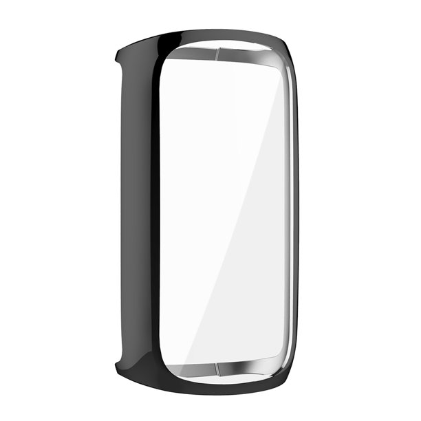 Estuche de reloj de TPU suave para Fitbit Luxe Funda protectora de cubierta completa (Negro) Ehuebsd Para estrenar