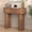 Walnut, variant on Console Table with Storage, Entry Table with Sliding Door, Wood Sofa Table for Hallway Living Room