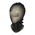thumbnail image 1 of Decoración de para de máscaras de máscaras de capucha para mujer para festivales fotos de fotos con temas En y negro, 1 of 8