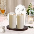 thumbnail image 4 of 3X6'' Outdoor Flameless Battery Operated Candles With Timer Waterproof Lights, 4 of 5
