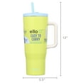 thumbnail image 5 of Ello Ultra Clean 40 oz Stainless Steel Tumbler with Handle, Green, 5 of 7