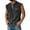 Black, variant on Yiaimeir Men's Sleeveless Henley Tank Tops Casual Summer Tank Top With Pocket Lightweight Cotton Blend For Daily Wear,Size S-3XL
