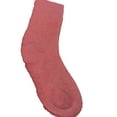 thumbnail image 3 of Lian LifeStyle Children 3 Pairs Pack Wool Socks Solid Color Size 1Y-3YRose, Orange, Beige, 3 of 3