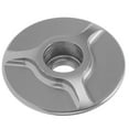 thumbnail image 1 of Front Fork Headset Cover, Durable Rust Proof Threadless Headset Cover  For  Bike For Mountain Bicycle Black,Red,Blue,Gray, 1 of 8