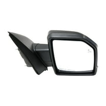 MIRROR Compatible with 2015-2017 Ford F-150 Right Passenger Heated Power Glass Folding In-housing Signal Light With memory Paintable
