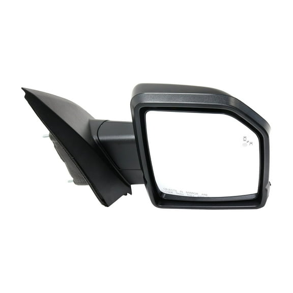 MIRROR Compatible with 2015-2017 Ford F-150 Right Passenger Heated Power Glass Folding In-housing Signal Light With memory Paintable