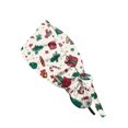 thumbnail image 2 of Wutalume Christmas Print Adjustable Work Beanie, Casual Washable Skull Cap for Women, Perfect for Nurse, Chef, or Salon, Ponytail Friendly,Light Green, 2 of 6