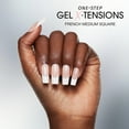 thumbnail image 3 of Salon Perfect Artificial Fake Press On Nails, 306 Gel X-Tension, French, Square, File and Glue Included, 120 Nails, 3 of 9