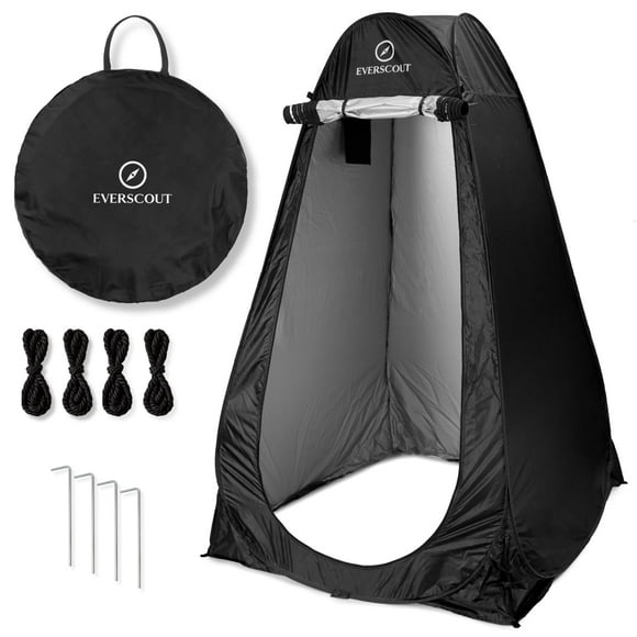 Carpa de privacidad EverScout Pop-Up de 120 x 120 x 198 cm, impermeable