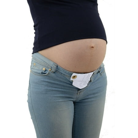 

TWIFER Belt Button Adjustable Waist Extenders Adjustable Waist Pants Extender Pregnant Waist Extended Maternity Women Maternity Extender For Pregnant Women Person With Big Waist