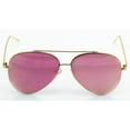 thumbnail image 6 of Oversized Aviator Pink Gold Lens Women Sunglasses, 6 of 7