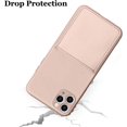 thumbnail image 4 of iPhone 11 Pro Max Case 2019 (6.5 Inch) Liquid Silicone Card Slot Soft Thin Ultra Slim Fit Cover Shockproof Anti Scratch Microfiber Lining Full Body Protection Shell-Sand Pink, 4 of 12