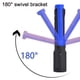 thumbnail image 4 of Soporte para cepillo y maquinilla de afeitar de seguridad cromado de lujo que se adapta a todos sus accesorios de afeitado (plata 17 pieza), 4 of 5