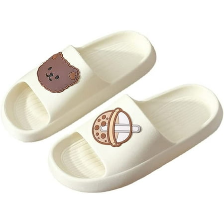 

CoCopeanut Kawaii Slides Cloud Slides Cute Slides for Women Slides Women Cozi Slides Cloud Slippers Pillow Slippers