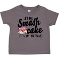 thumbnail image 3 of Inktastic Let Me Smash Cake Its My Birthday Girls Toddler T-Shirt, 3 of 5