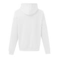 thumbnail image 4 of Outfmvch Men's Zip-Up Hoodie,Full-Zip Hoodie,Hooded Sweatshirt,Fleece Hoodie Men's Fashionable Casual Solid Color Trendy Hooded Zipper Sports Hoodie White XL, 4 of 5