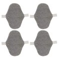 thumbnail image 2 of 4PCS Washable Feminine Pads Gray Graphene Leakproof Breathable Reusable Sanitary Pads for Women S, 2 of 5