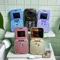 thumbnail image 2 of I17 PRO Mini Flip Mobile Phone,Foldable Cell Phone With FM Radio Magic Voice Blacklist Speed Dial Vibration,2 SIM Card Small Display Foldable Cell Phone,Easy To Use,Gift For Father's Day/Mother's Day, 2 of 2