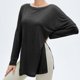 thumbnail image 1 of Blusa de yoga ligera, de secado rápido y con protector solar fresco, camiseta holgada y transpirable para mujer, ropa deportiva de manga larga para yoga, 1 of 6
