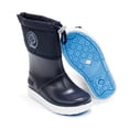 thumbnail image 3 of Boatilus Toddlers Penguy B Welly Boots, Navy,8/9 M US, 3 of 4