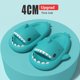 thumbnail image 1 of Mo Dou 2023 nuevas zapatillas de verano con forma de tiburón encantador, zapatos de mujer para exteriores, chanclas para niños, hombres, parejas, dibujos animados EVA Tan Jianjun  unisex, 1 of 2