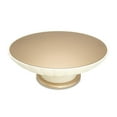 thumbnail image 4 of Michael Amini La Rachelle Round Cocktail Table with Glass Top - Champagne Ivory, 4 of 6
