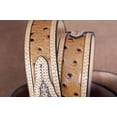 thumbnail image 3 of Nocona Belt Co. Men's Basketweave Ostrich Print Leather - N24580153 46, 3 of 3