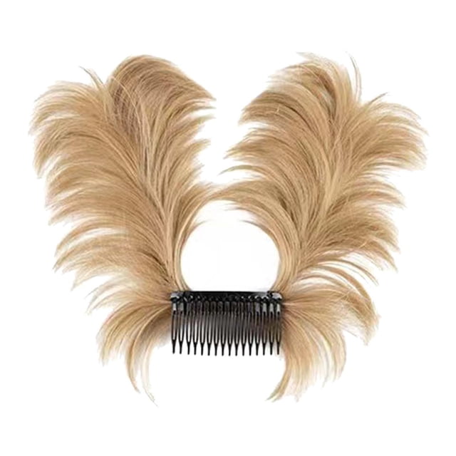Postizos para Mujer, Moño Desordenado, Peine Lateral, Moños Desordenados, Extensiones de Moño para El Cabello a La Moda, Accesorios para El Cabello Pa Estilo F Fernando Clip de garras de pelo