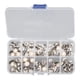 thumbnail image 4 of 150 Uds. Botones para cubrir cabeza redonda estilo perla plástico Metal ampliamente utilizado mujeres broche botones para suéter vestido pantalones perla redonda, 4 of 12
