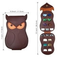 thumbnail image 2 of Guitar Pick Holder Guitar Pick Case, Unique Owl-Shaped Design With 18 Slots Gifts For Musicians, 2 of 2