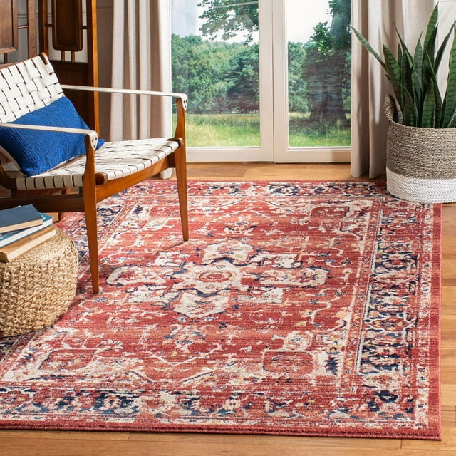 SAFAVIEH Charleston Zharko Overdyed Tapis Floral