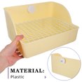 thumbnail image 3 of YSNOOWE Caja Sanitaria Para Conejos Material Duradero Beige Para Entrenamiento En Jaulas Pequeñas, 3 of 6