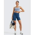 thumbnail image 3 of CRZ YOGA Womens ButterLuxe Biker Shorts 6 Inches High Waisted Workout Running Yoga Shorts, 3 of 4