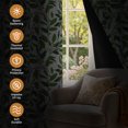 thumbnail image 2 of Tchckioa Sage Green Blackout Curtains,42x63 Inch Grommet Drapes for Living Room,2 Panels, 2 of 8