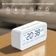 thumbnail image 3 of Reloj despertador con altavoz conectado Bluetooth y pantalla LCD/Diseño de alarma dual/, 3 of 8