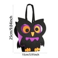 thumbnail image 2 of «Bolsas de caramelos de Halloween Bolsas de mano 3D de tela no tejida para fiestas infantiles Bolsas temáticas para Halloween», 2 of 4