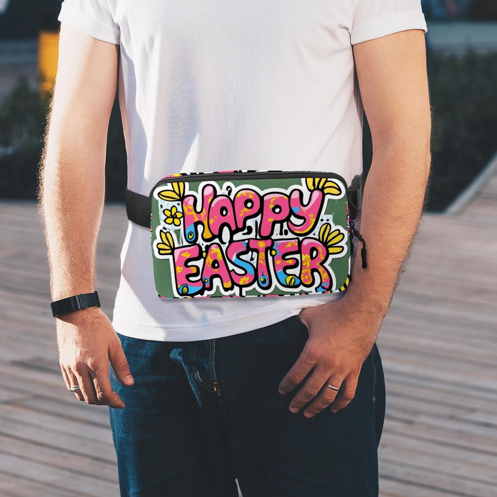 Easter Running Belt Waist Packs Fanny Bag: Lightweight, Adjustable, with Extension Strap, Unisex
