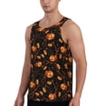 thumbnail image 2 of KLL Halloween With Pumpkins Print Men's Muscle Gym Workout Stringer Tank Tops Bodybuilding Fitness T-Shirts Tank Tops Men-4X-Large, 2 of 7