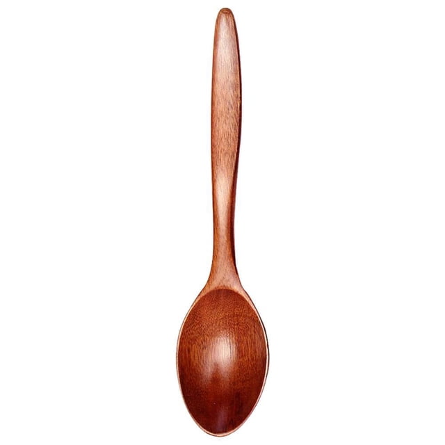SGACAI Cuchara de madera ondulada de alta calidad de 18 cm, utensilios de cocina, utensilios para revolver sopas y postres