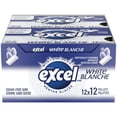 thumbnail image 1 of EXCEL White, Fresh Mint Flavoured Sugar Free Chewing Gum, 12 Pieces, 12 Packs, 1 of 8