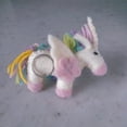 thumbnail image 2 of Felt Keychain - Pastel Unicorn, 2 of 4