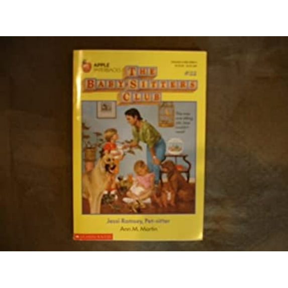 Pre-Owned Jessi Ramsey, Pet-Sitter (Baby-Sitters Club, No. 22) (Paperback) 0590436589 9780590436588