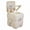 Beige, variant on Anoncndin 5.3 Gallon Portable Toilet for Camping,with Carry Bag & Detachable Tank,Ideal for Boat,Truck & RV Use,Easy Clean,Ideal for Camping, Construction Sites, and Events