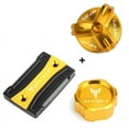 thumbnail image 4 of compatible with Yamaha Mt07 2021 2022 Accessories Mt 07 Fz07 2014-2023 2019 Motorcycle Front Rear Brake Fluid Reservoir Cover Engine Oil Cap, 4 of 5