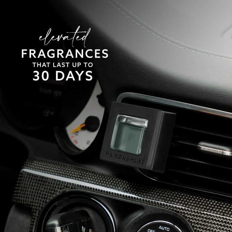 Maison & Muse Car Freshener Vent Clip, 2 Pack - Bergamot Citrus