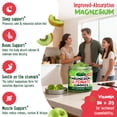 thumbnail image 3 of Center-Filled Magnesium Glycinate Gummies 400MG - High Absorption for Kids, Teens & Adults - Supplement for Sleep, Calm & Muscle Relaxation with B6 & D3 - Gluten Free & Vegan Friendly - 60 Count, 3 of 7
