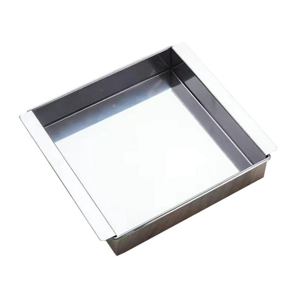 Prensa de Tofu vegana para hacer Tofu, resistente, fácil de limpiar, prensador de Tofu artesanal, fabricante de queso casero, superficie lisa y rápida 24cmx24cmx5cm