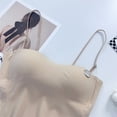 thumbnail image 4 of Haut Sans Manches pour Femmes, Couleur Unie avec Coussin de Poitrine, 4 of 9